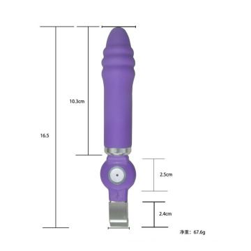 Produto do sexo dos vibradores do silicone da vagina para a mulher Injo-Zd118